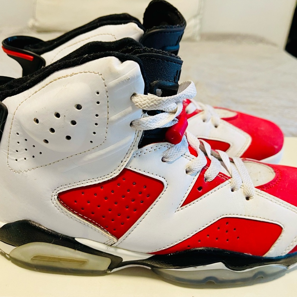 Nike Air Jordan 6 Retro Carmine 2014  Size 9